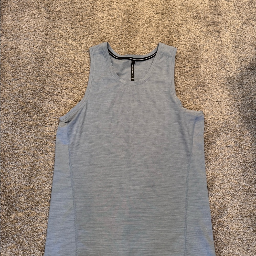Ten Thousand Men’s Sleeveless Training Blue Tank Top